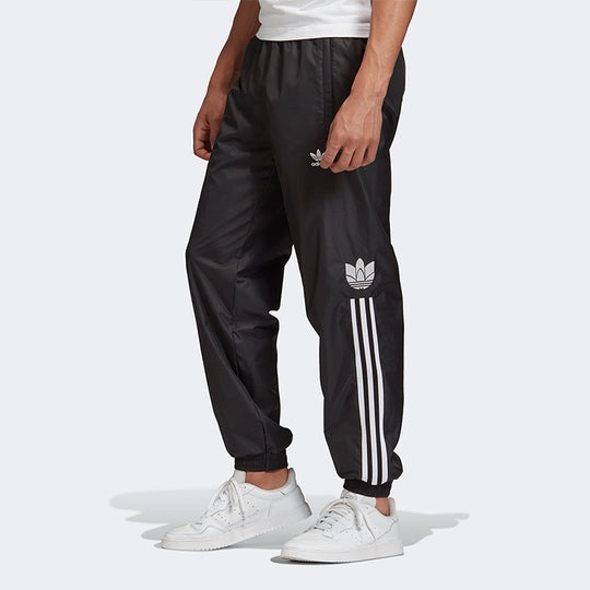 Quần Dài Chính Hãng - Adidas 3D Trefoil 3-Stripes Pants 'Black' - GN5944