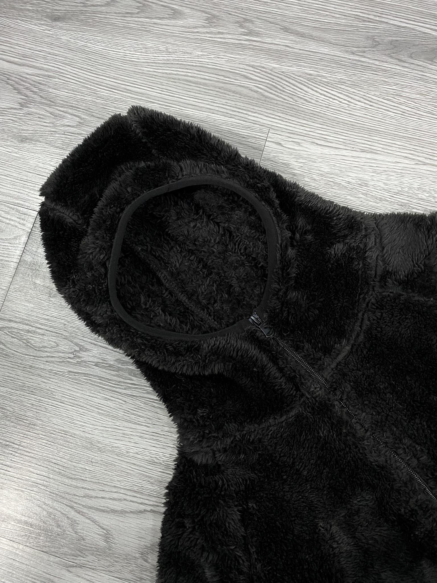 Áo Khoác Chính Hãng - Áo Lông Covernat Khoá Zip Black - COV-010