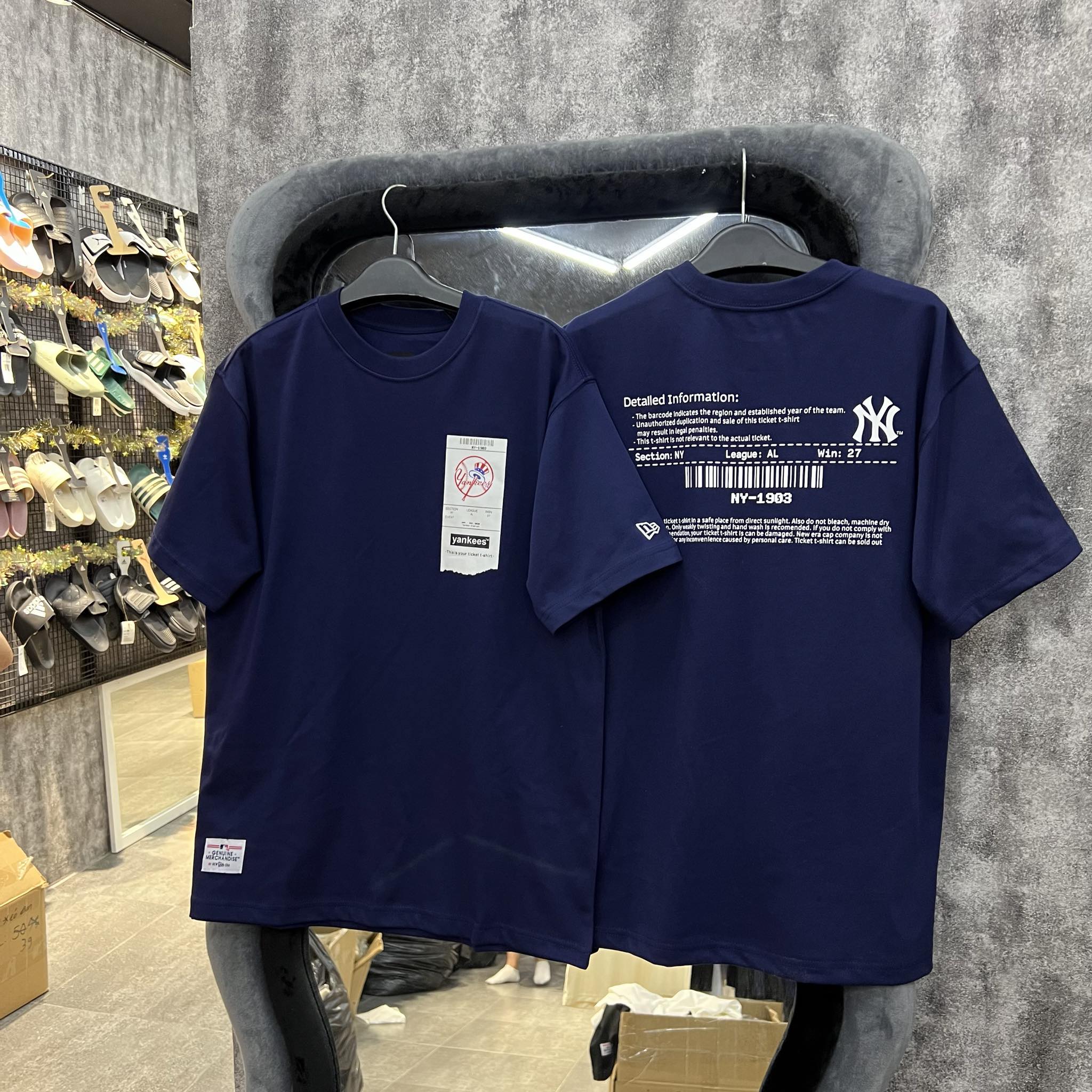 Áo Thể Thao Hè - New Era Yankee Ticket Stadium Navy - 12544704
