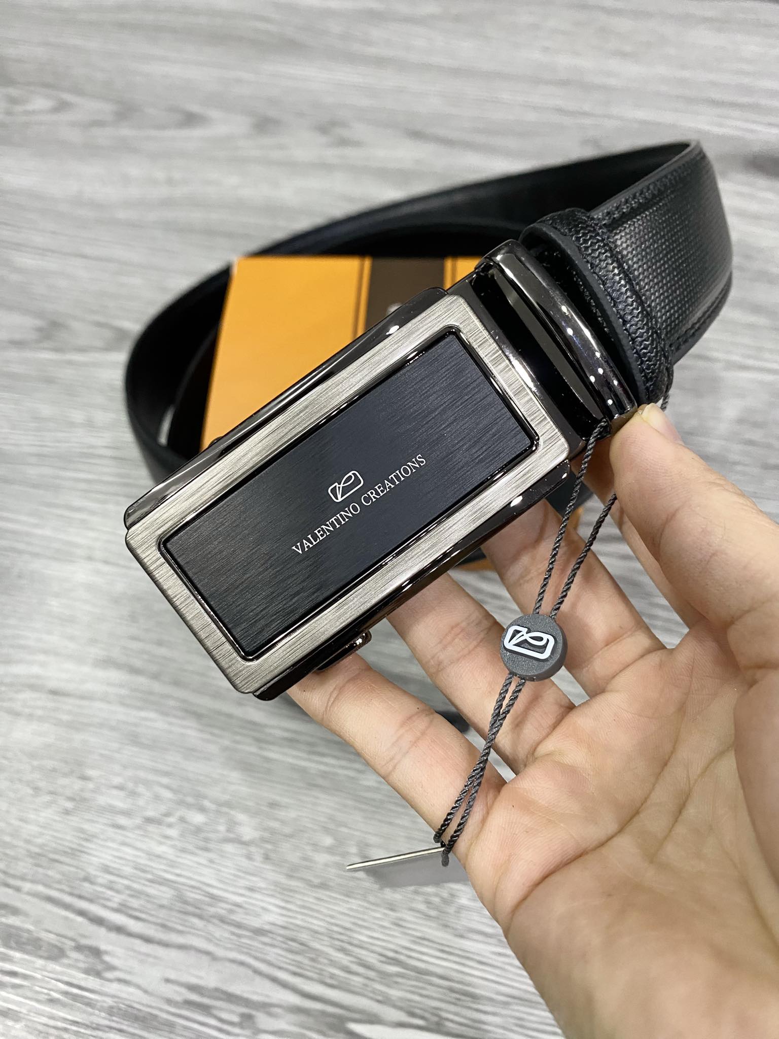 Phụ Kiện Chính Hãng - Thắt Lưng Valentino Creations LPS Traveller 'Black' - VCAB0723-1997126