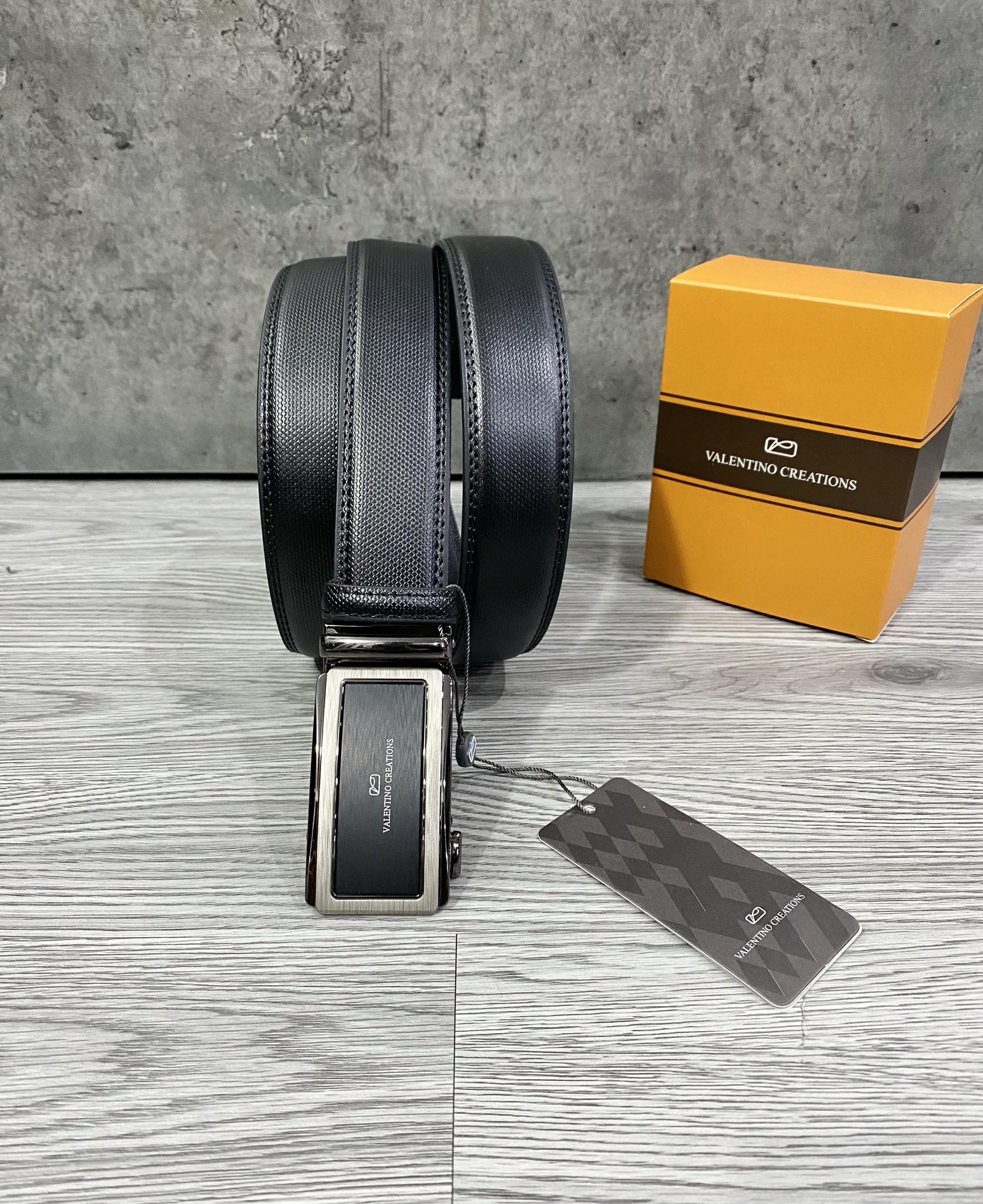 Phụ Kiện Chính Hãng - Thắt Lưng Valentino Creations LPS Traveller 'Black' - VCAB0723-1997126