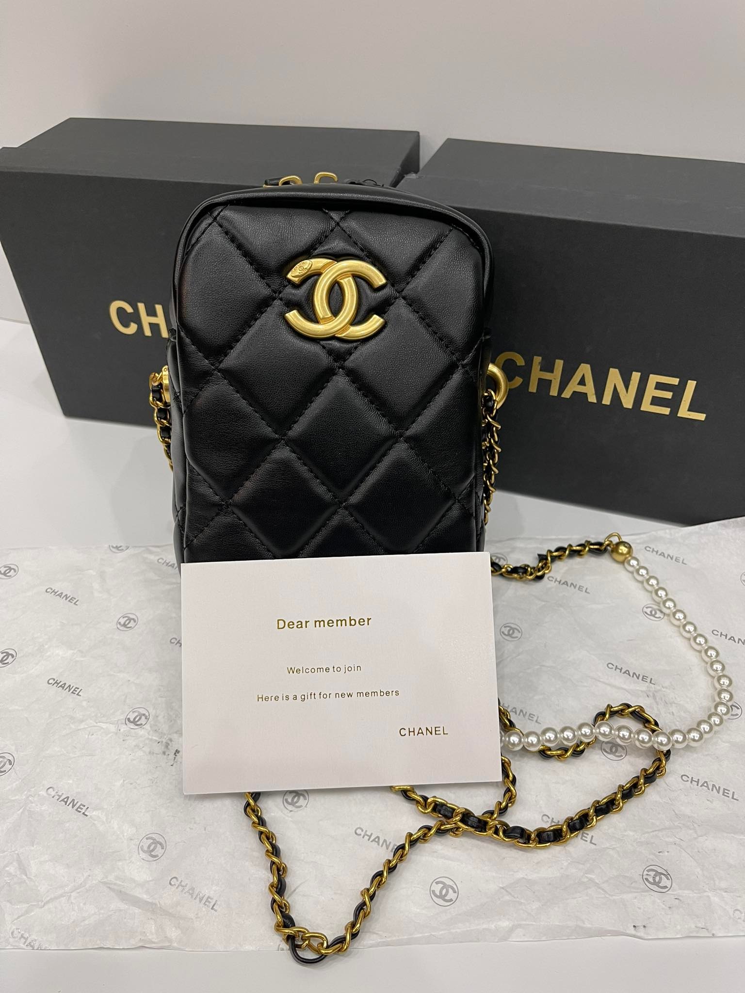 Túi Chanel Mini Vanity Like authentic 3202