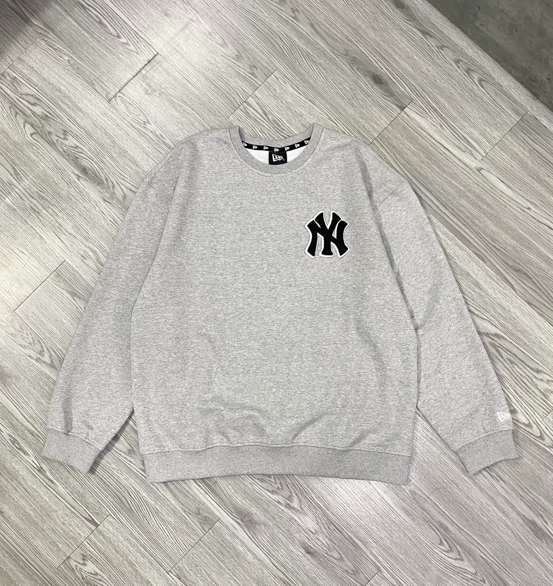 Áo Sweater Chính Hãng - Áo Newera New York Logo Lông 'Grey' - 13330061