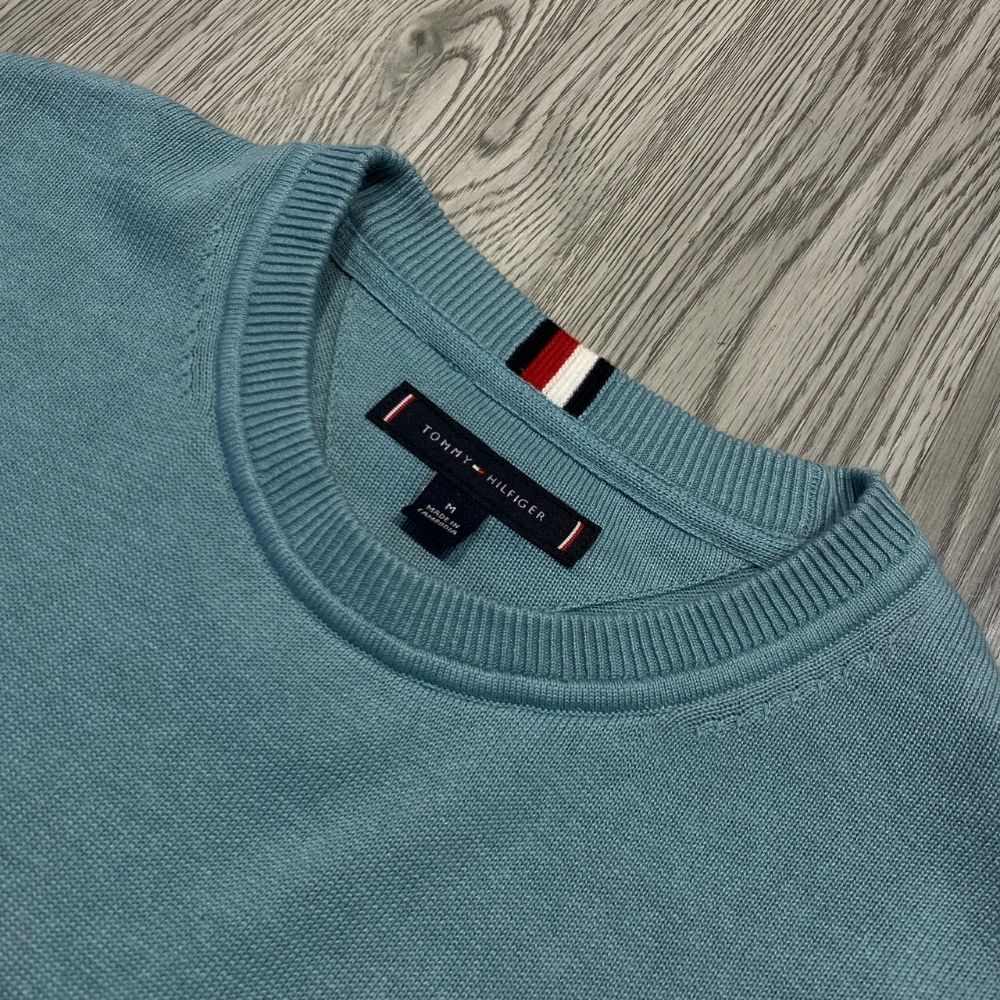 Áo Sweater Chính Hãng - Áo Len Tommy Hilfiger 'Light Blue' - 78J8222-03