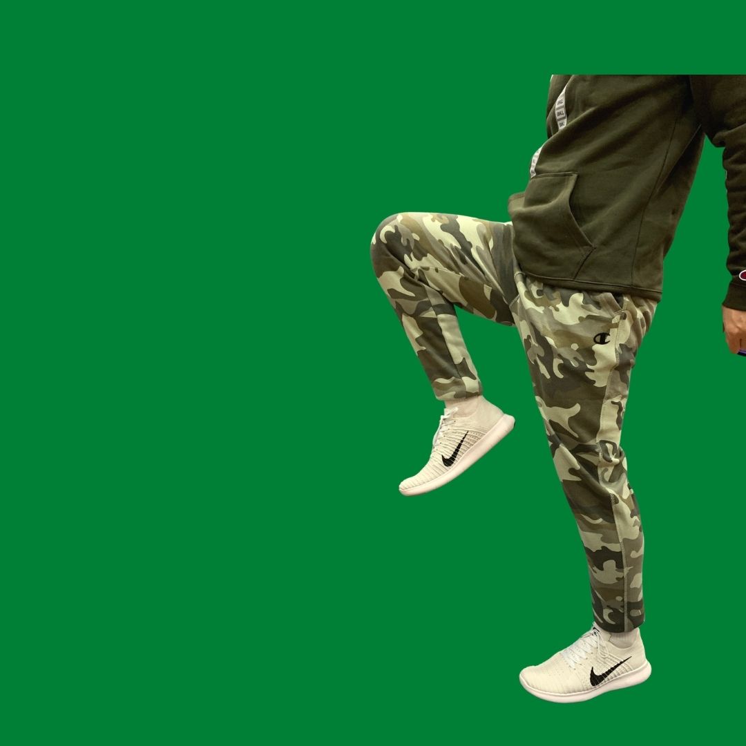 QUẦN DÀI CHÍNH HÃNG - Champion Jogger Camo Green - QCC-456