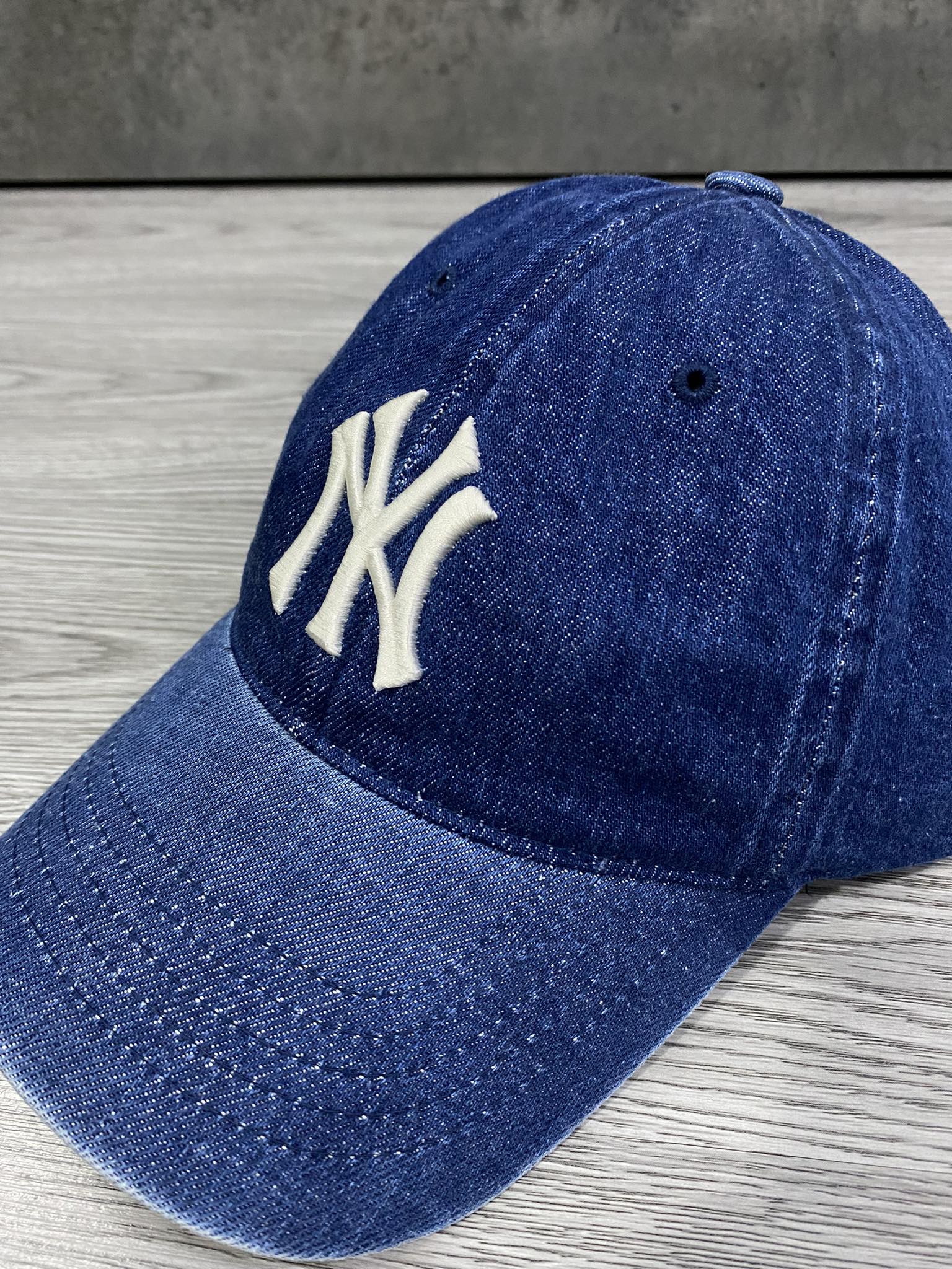 Phụ Kiện Chính Hãng - Mũ Nón Lưỡi Trai MLB Denim - 3ACPD013N-50INS