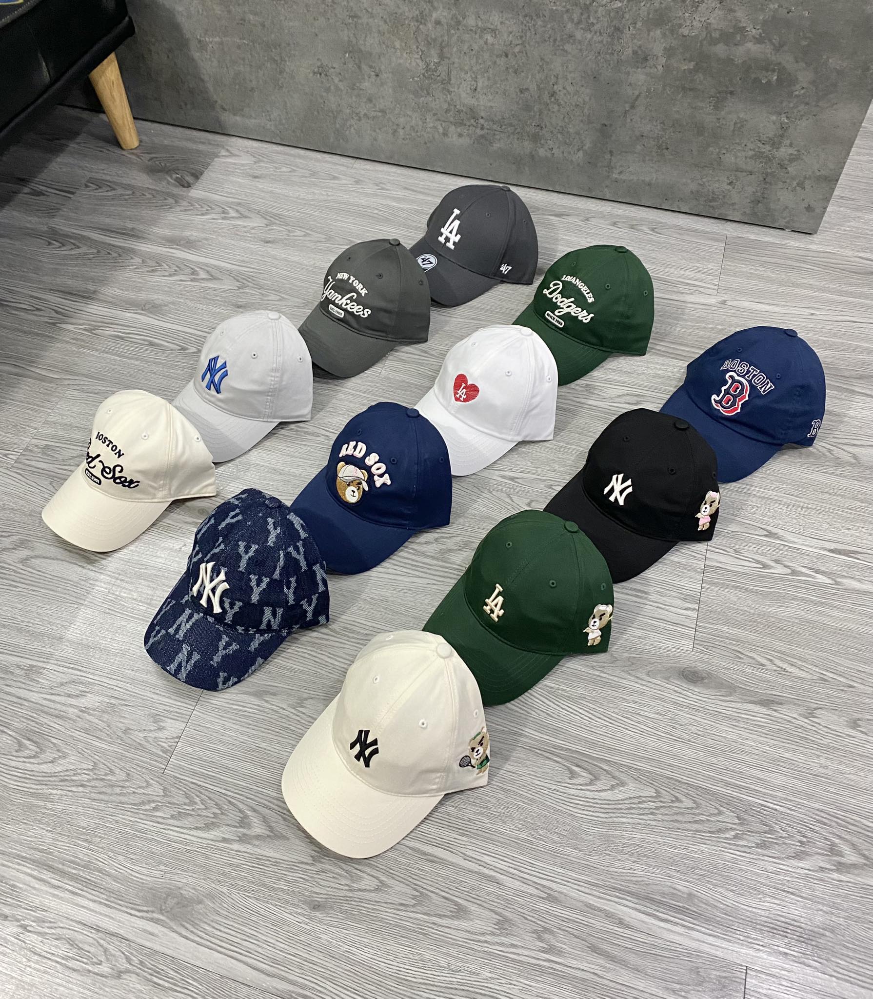 Phụ Kiện Chính Hãng - Mũ Lưỡi Trai MLB  New York Bear 