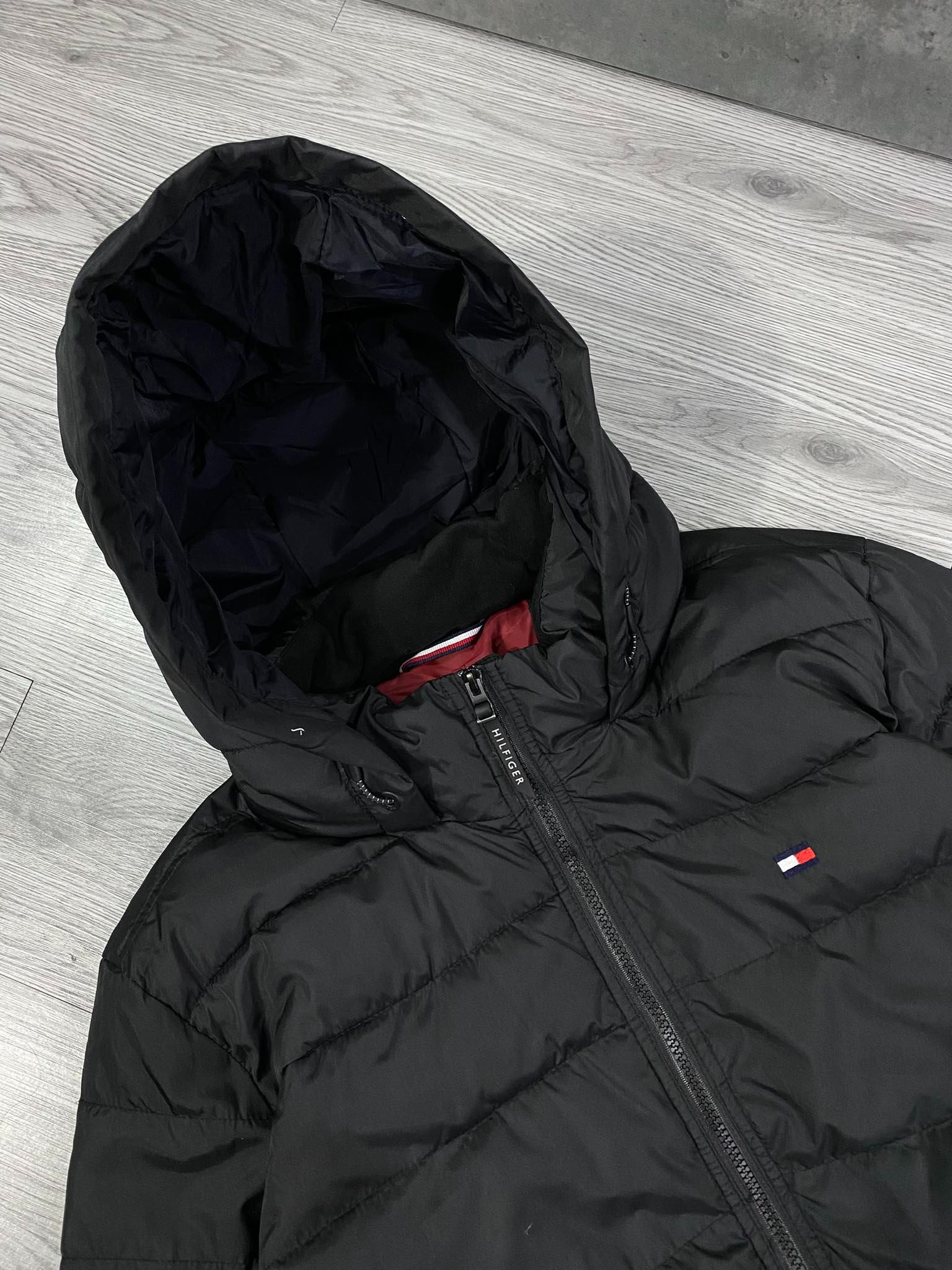 Áo Khoác Phao Chính Hãng - Áo Phao Tommy Hilfiger ''Black'' - 158AN508-010