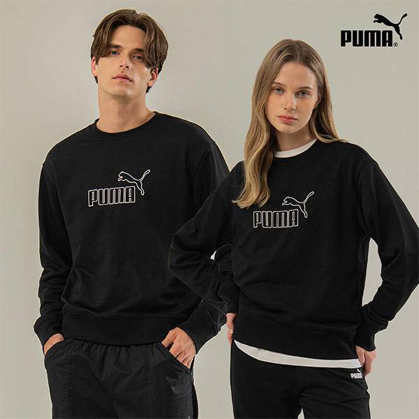 Bộ Thể Thao Chính Hãng - Bộ Sweater Puma ''Black'' - 933691-01