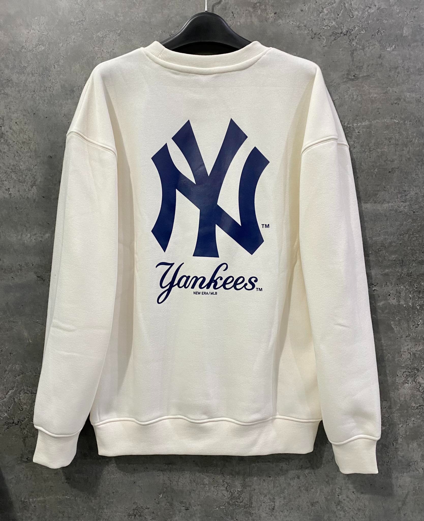 Áo Sweater Chính Hãng - Áo Newera NY Yankees 'White' - 13330082