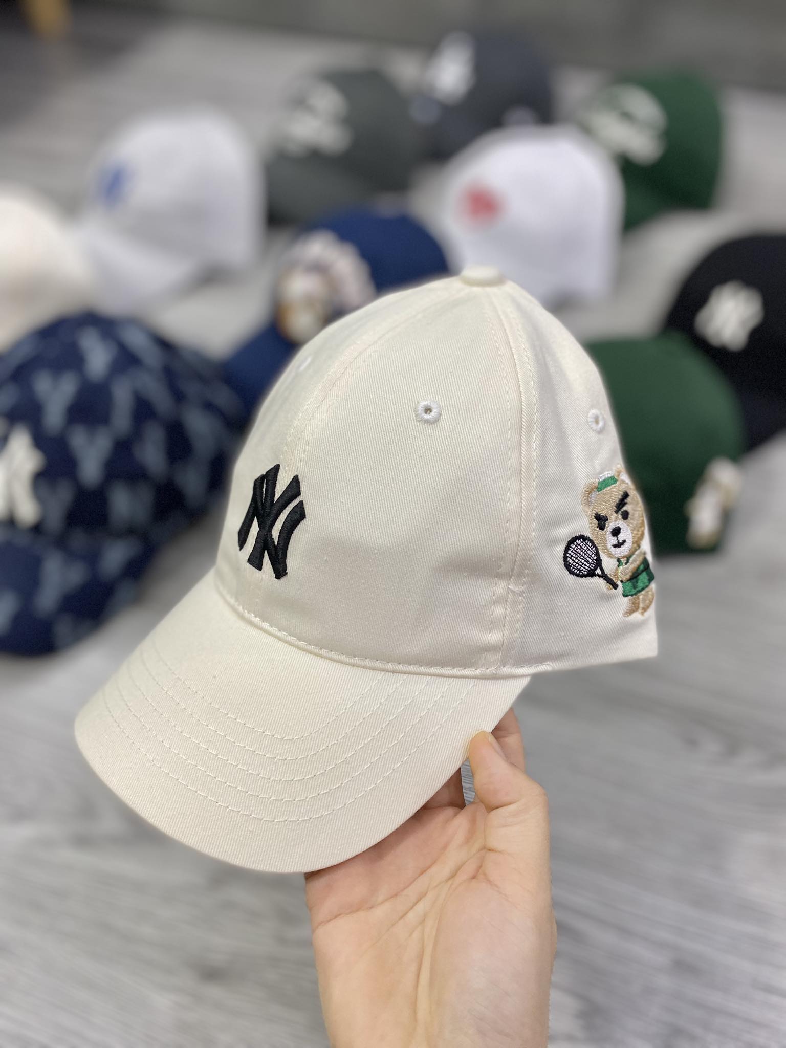 Phụ Kiện Chính Hãng - Mũ Lưỡi Trai MLB  New York Bear 