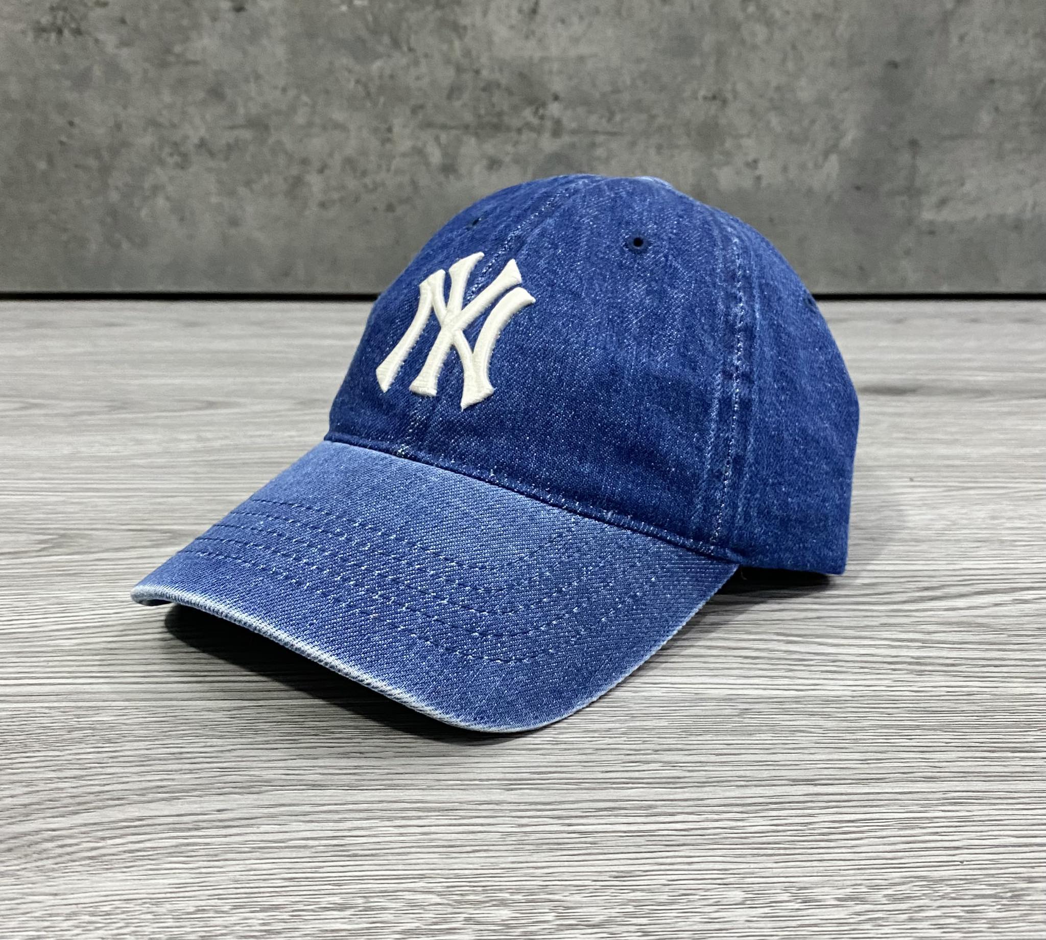 Phụ Kiện Chính Hãng - Mũ Nón Lưỡi Trai MLB Denim - 3ACPD013N-50INS