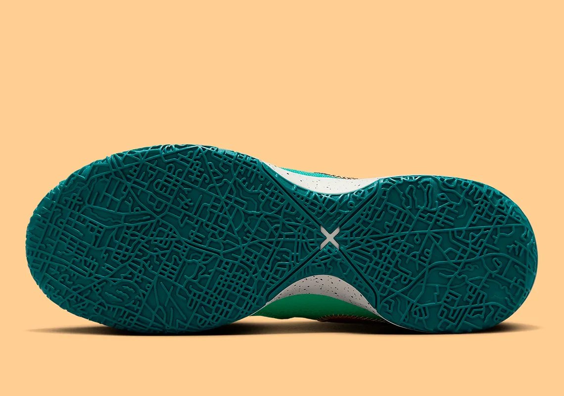 Giày Bóng Rổ Chính Hãng - Nike LeBron NXXT Gen Geode Teal Orange - DR8784-301