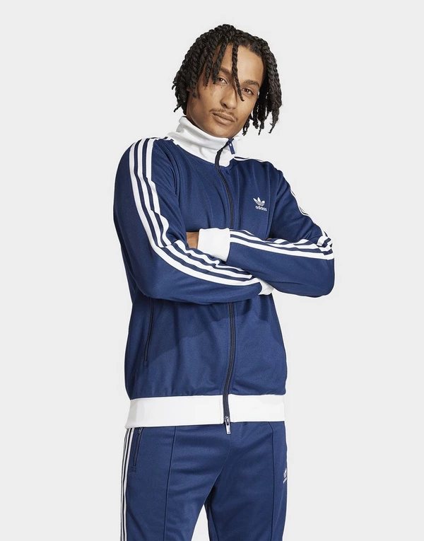 Áo Khoác Chính Hãng - Adidas Adicolor Classics Beckenbauer Track Jacket Blue - IP0418