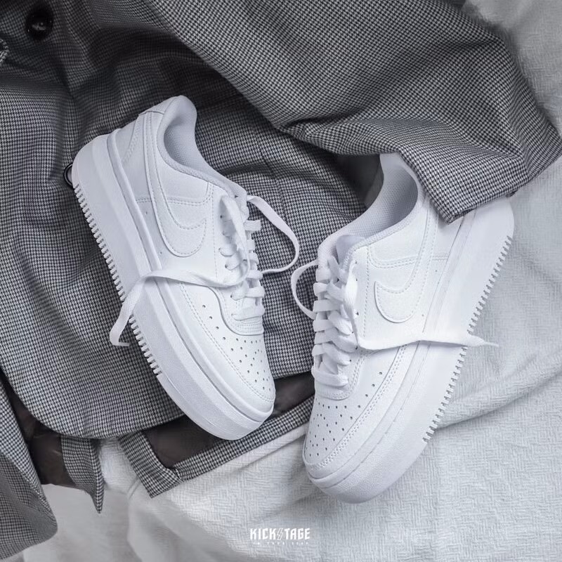 Giày Casual Chính Hãng - Nike Court Vision Alta Triple White - DM0113-100