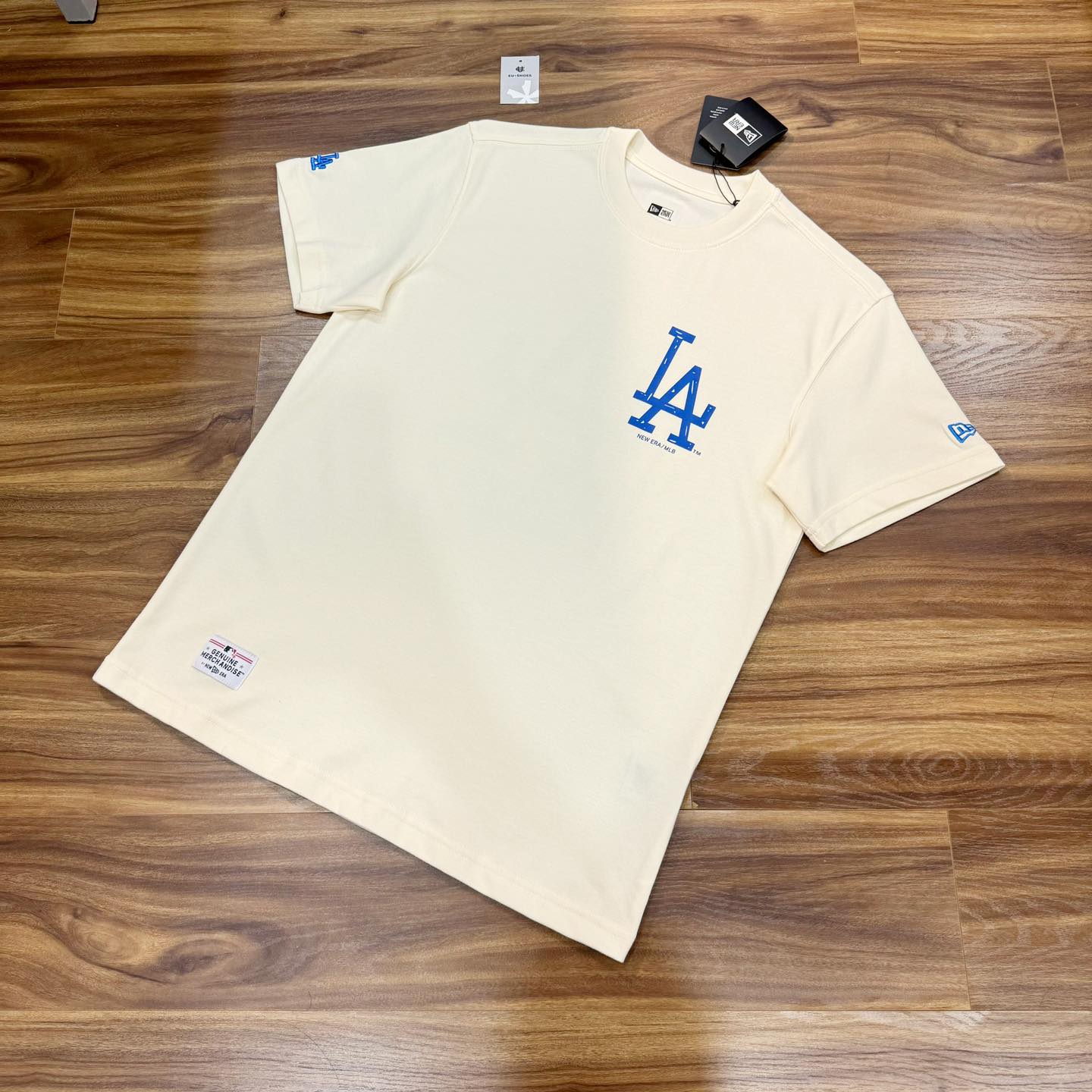 Áo Tshirts Chính Hãng - Newera LOS ANGELES DODGERS IVORY 'Begie' - 13702562