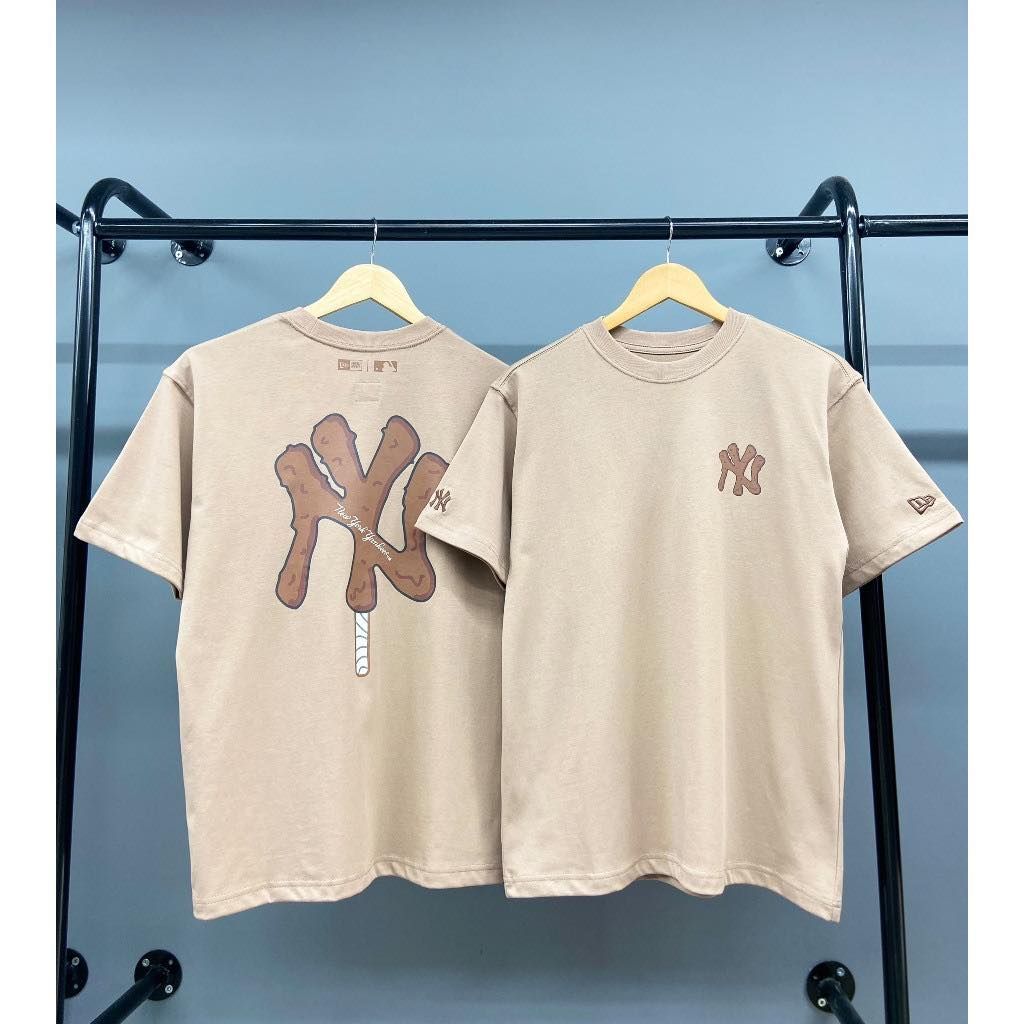Áo Tshirts Chính Hãng - Áo Thun New Era Que Kem NY Nâu - 14341297