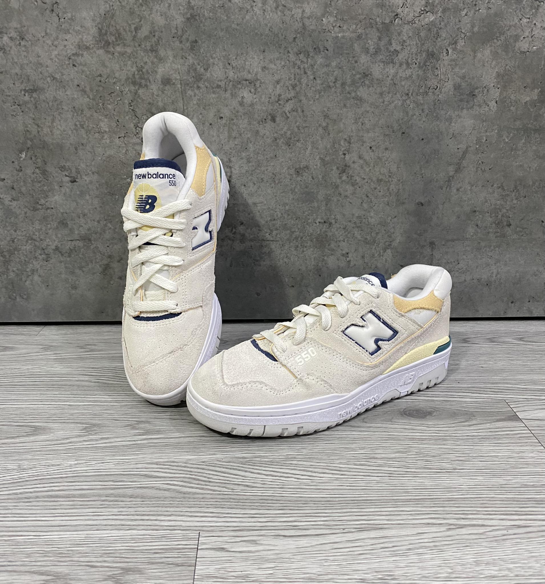 Giày Casual Chính Hãng - Sneaker Nam Nữ NewBalance 550 'Beige/Gold' - BBW550BEI