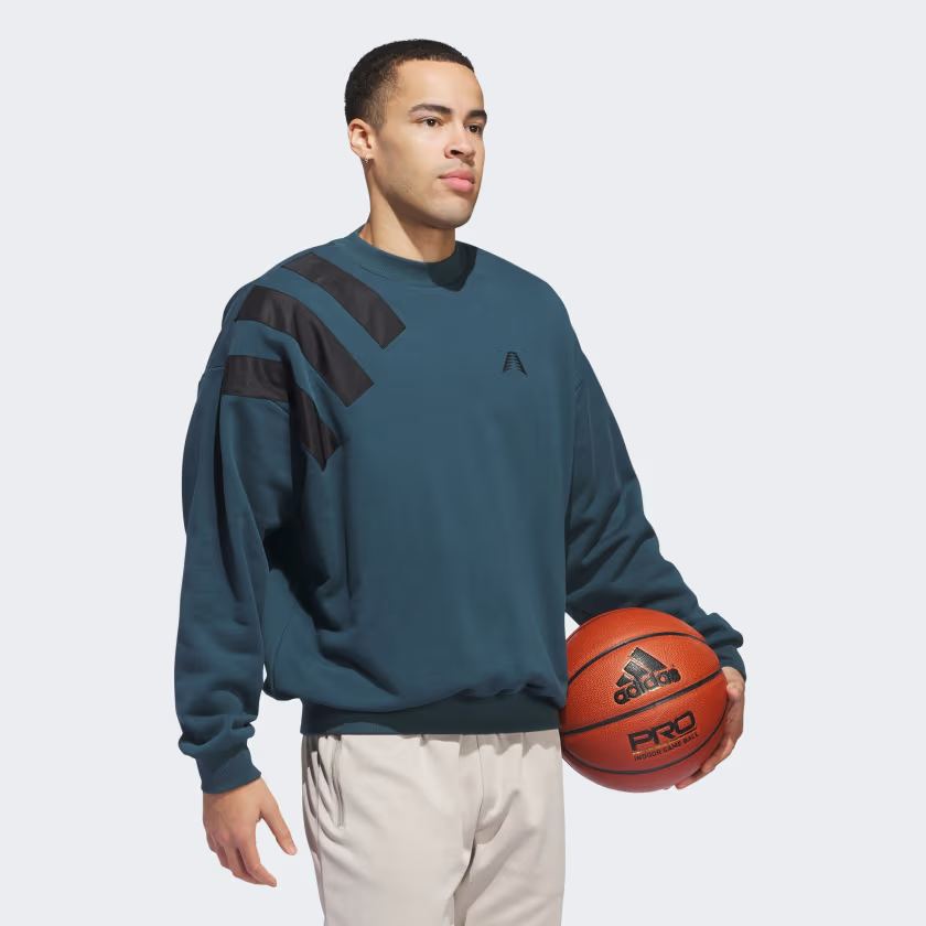 Áo Sweater Chính Hãng - Adidas Anthony Edwards Basketball Foundation Crew Sweatshirt - IM8231