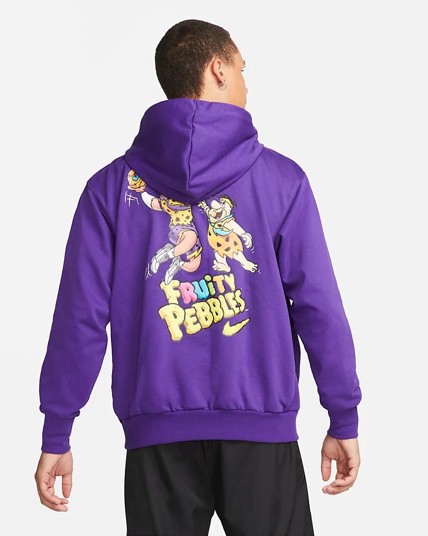 ÁO HOODIE CHÍNH HÃNG - Nike Lebron Standard Issue “Fruity Pebbles” Hoodie Men’s Purple - DV0017-547