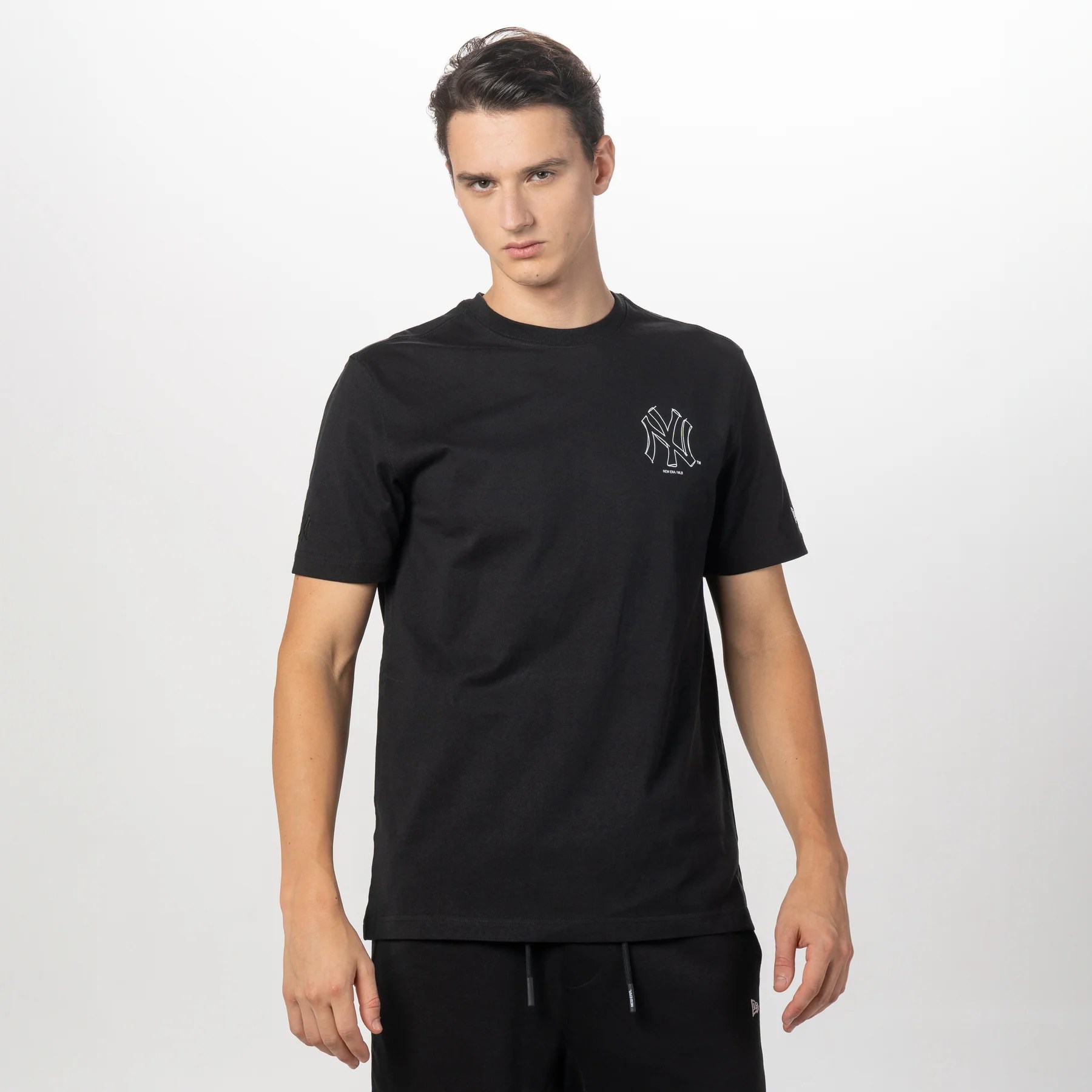 ÁO TSHIRTS CHÍNH HÃNG - NEWERA YORK YANKEES LEAGUE SCRIBBLE BLACK - 13774242
