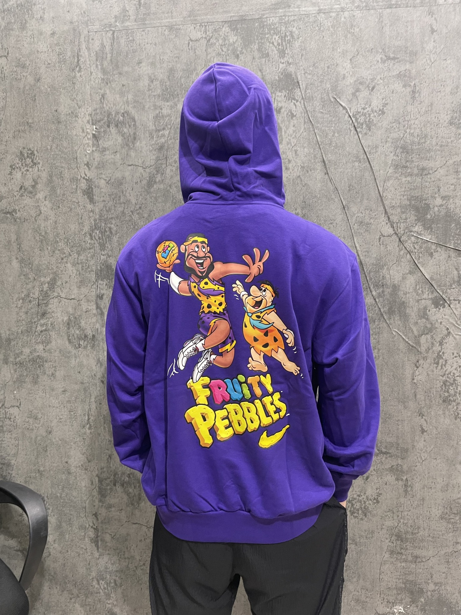 ÁO HOODIE CHÍNH HÃNG - Nike Lebron Standard Issue “Fruity Pebbles” Hoodie Men’s Purple - DV0017-547