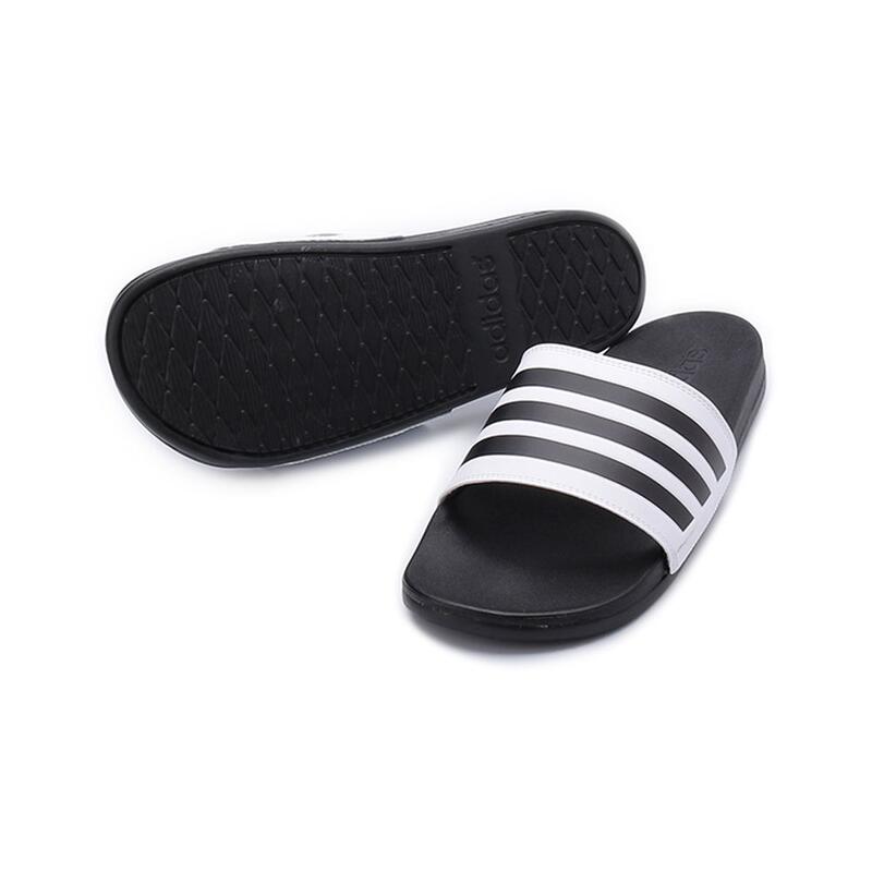 DÉP CHÍNH HÃNG - Adidas Adilette Comfort Slide 'White Black' - GZ5893