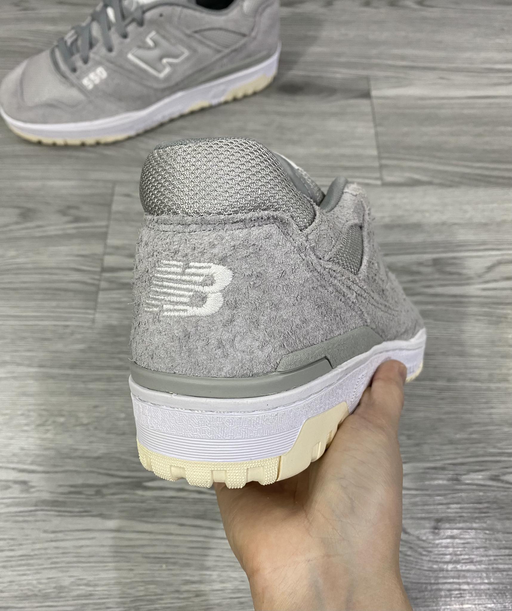 Giày Casual Chính Hãng - Sneaker Nam Nữ NewBalance 550 'Full Grey' - BB550GRE