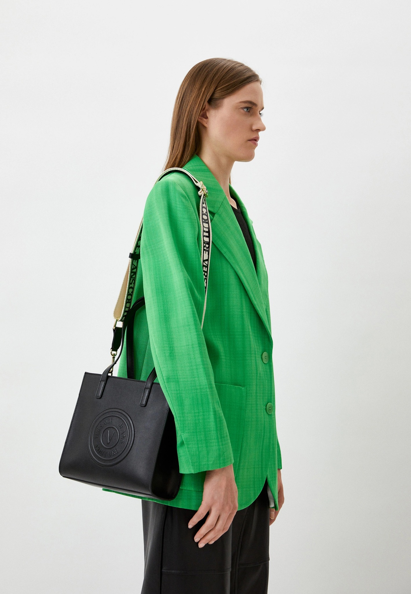 PHỤ KIỆN CHÍNH HÃNG - Túi Nữ Versace JEANS COUTURE Handbag Woman - 72VA4BV3-ZS210-899