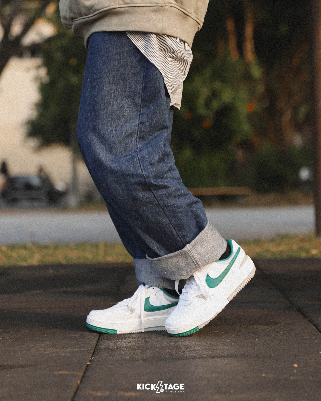 GIÀY CASUAL CHÍNH HÃNG - Nike Gamma Force “Lucky Green” Takes On The - DX9176-106