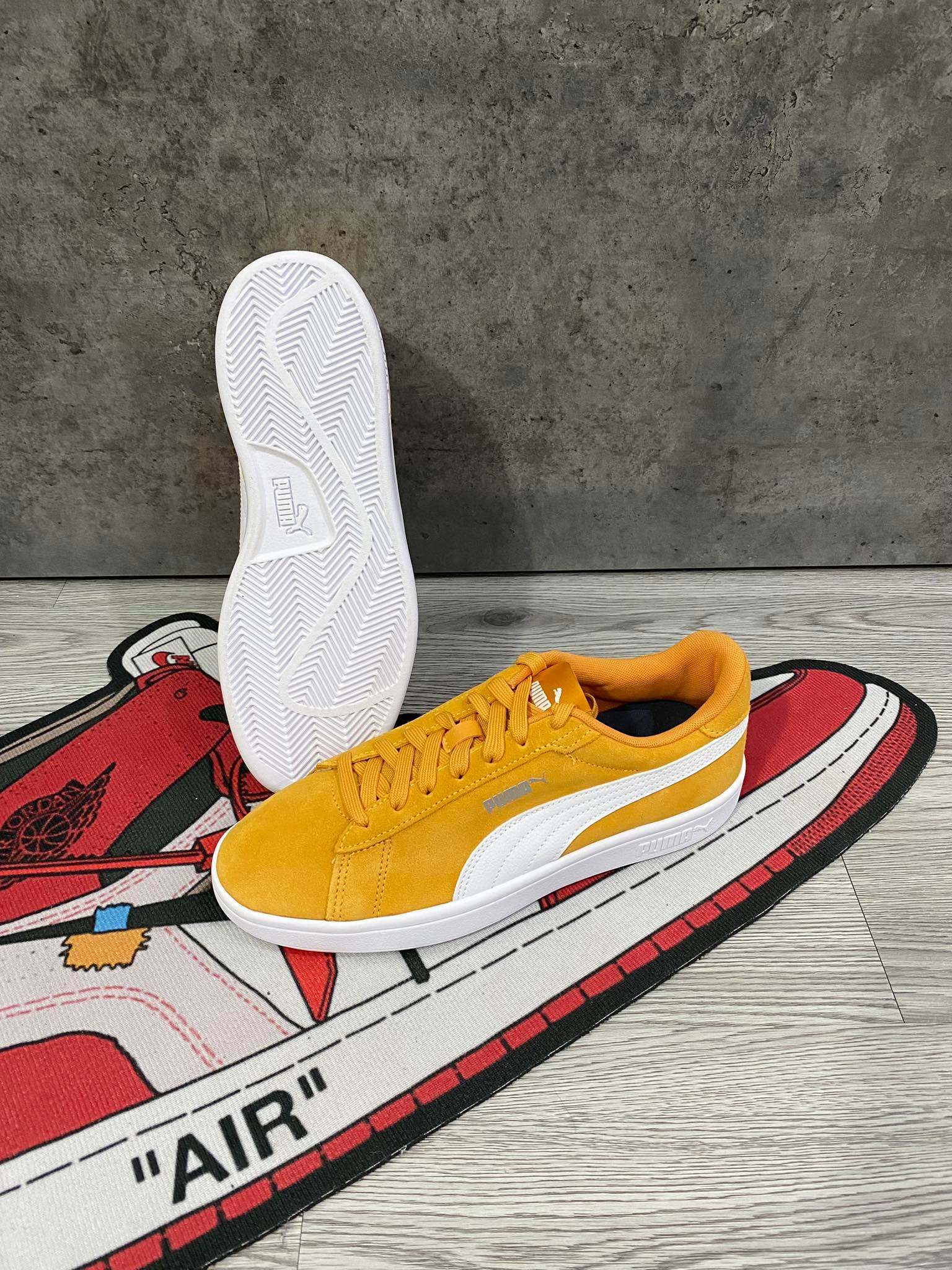 Giày Casual Chính Hãng - Puma Suede Vintage ‘Honey Mustard’ 374921-01