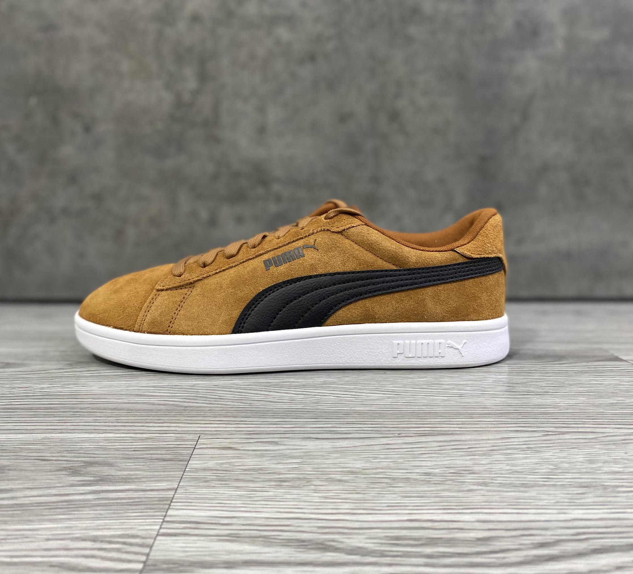 Giày Casual Chính Hãng - Sneakers 'Camel Smash' 'Puma' - BEIGE - 39984-13