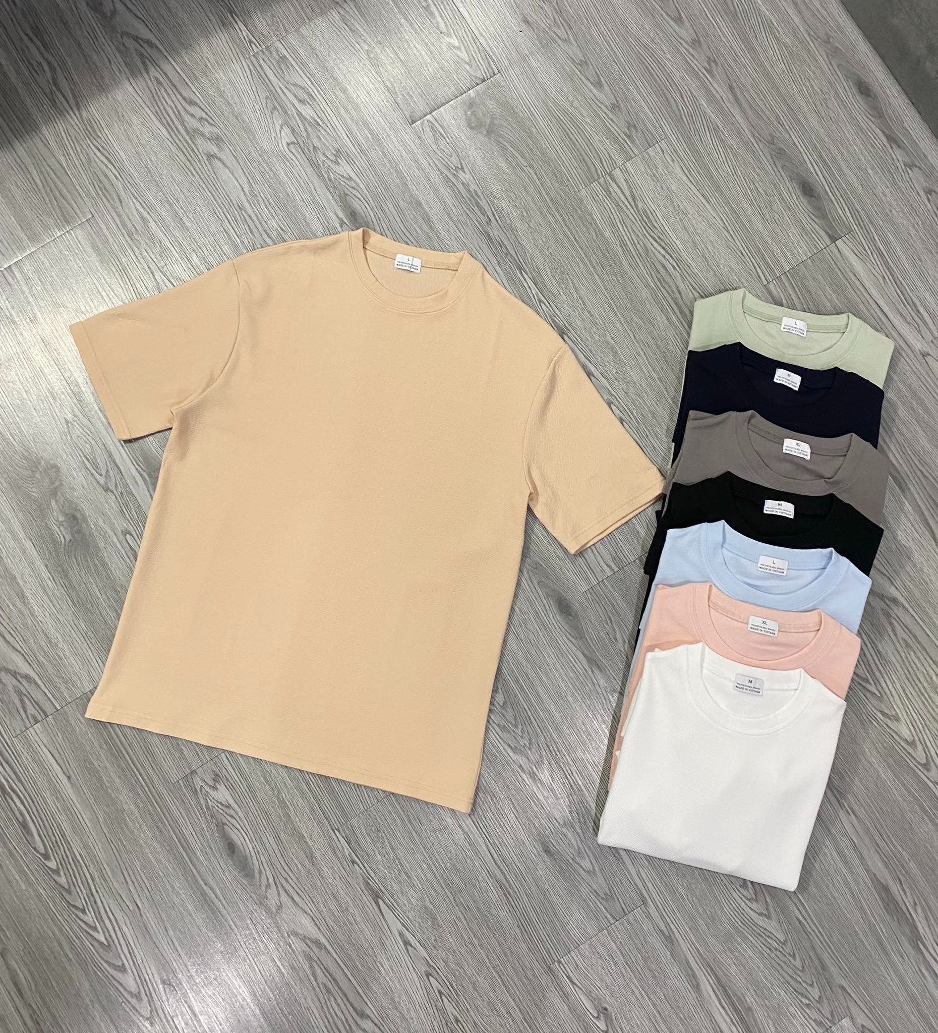 Áo Tshirts Chính Hãng - Áo  Chống Nhăn Wrinkle Free Fabric Vàng - WRI-06