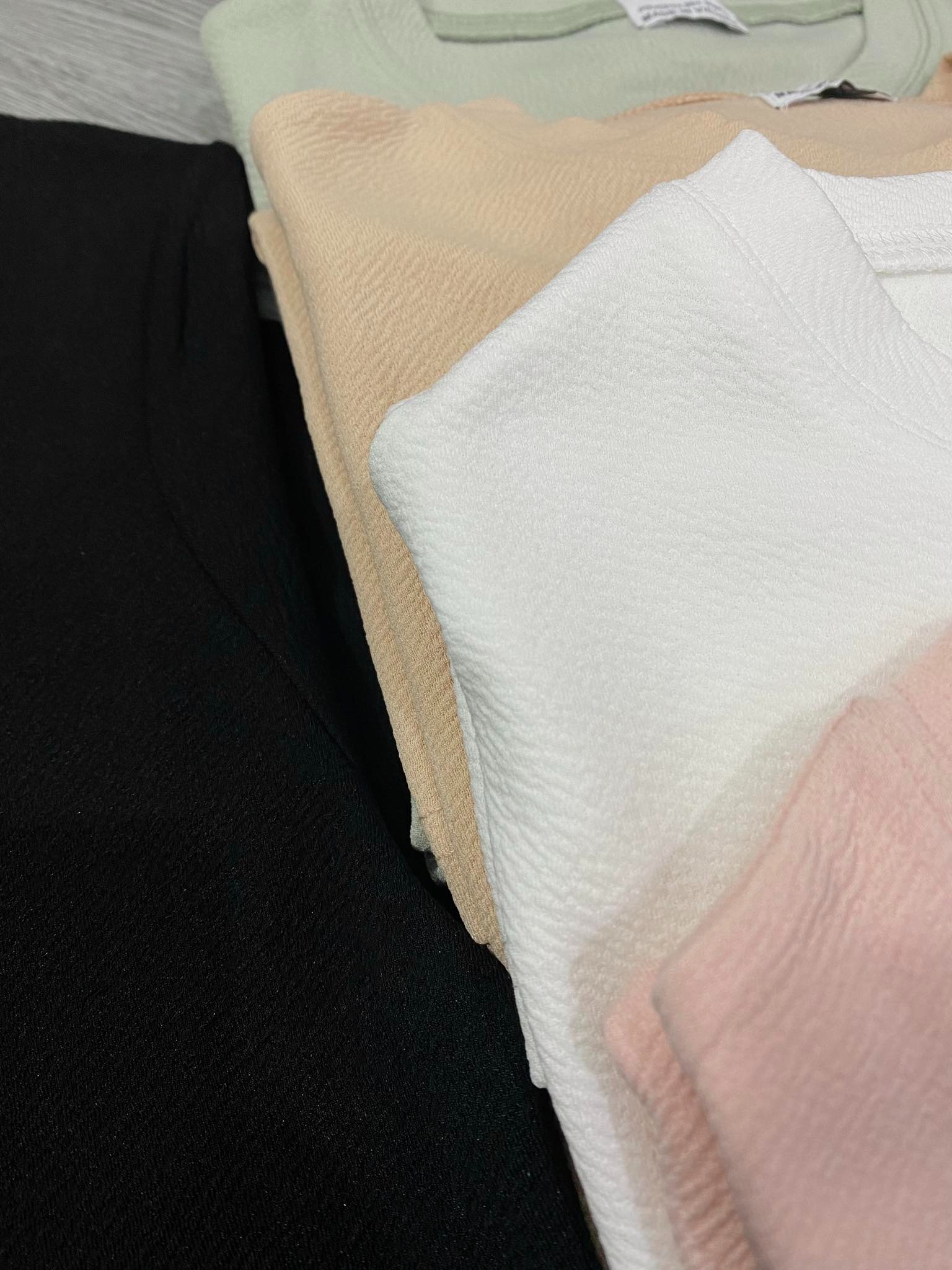 Áo Tshirts Chính Hãng - Áo Chống Nhăn Wrinkle Resistant Short Sleeve Crew Neck T-Shirt Trắng - WRI-100