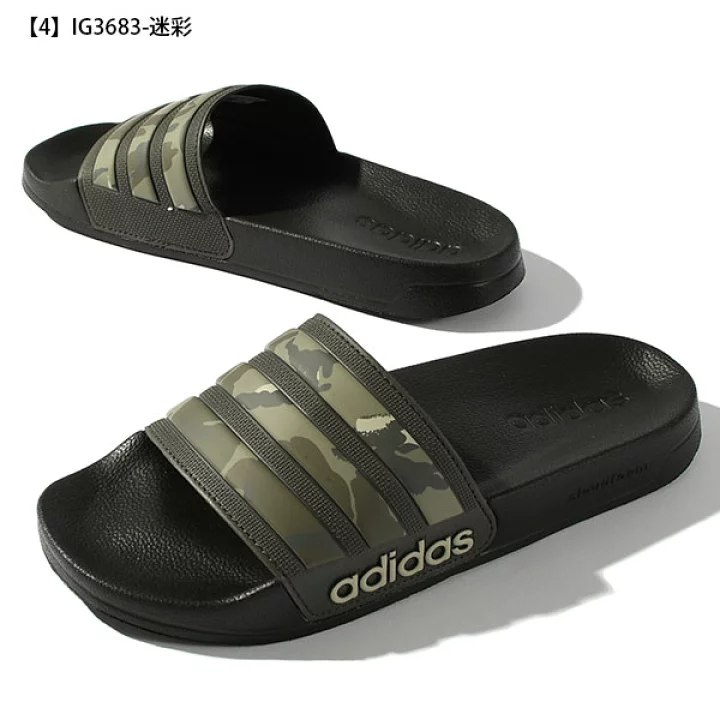 DÉP CHÍNH HÃNG - Adidas Adilette Shower Slides Black Camo - IG3683