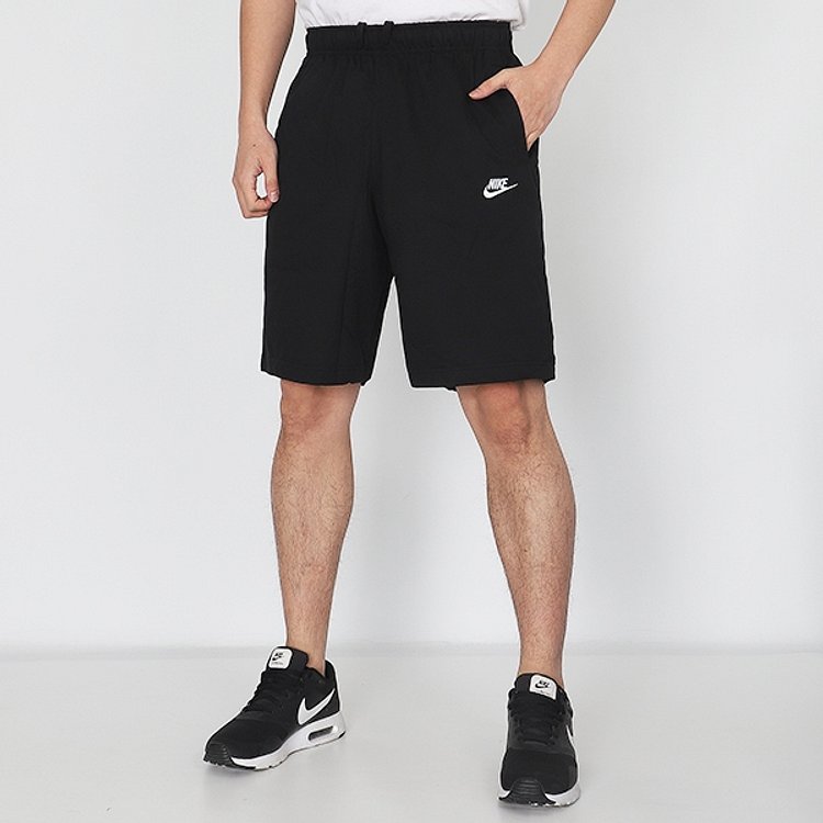 QUẦN SHORTS CHÍNH HÃNG - Nike Sportswear Club Fleece Stretch Black - BV2773-010