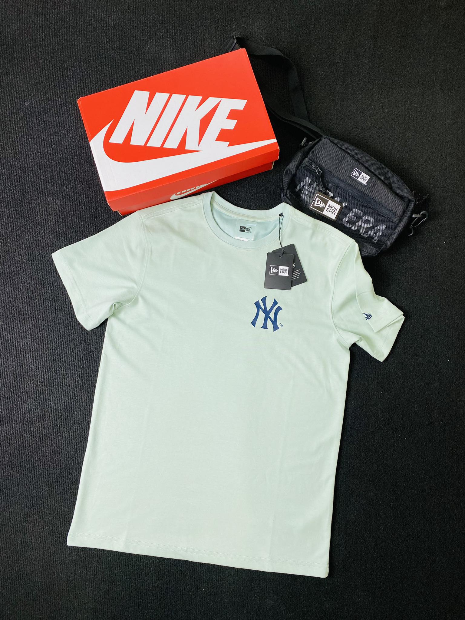 Áo Thể Thao Hè - New Era MLB 7 Innings Stretch 2 'Mint ' - 13086606X
