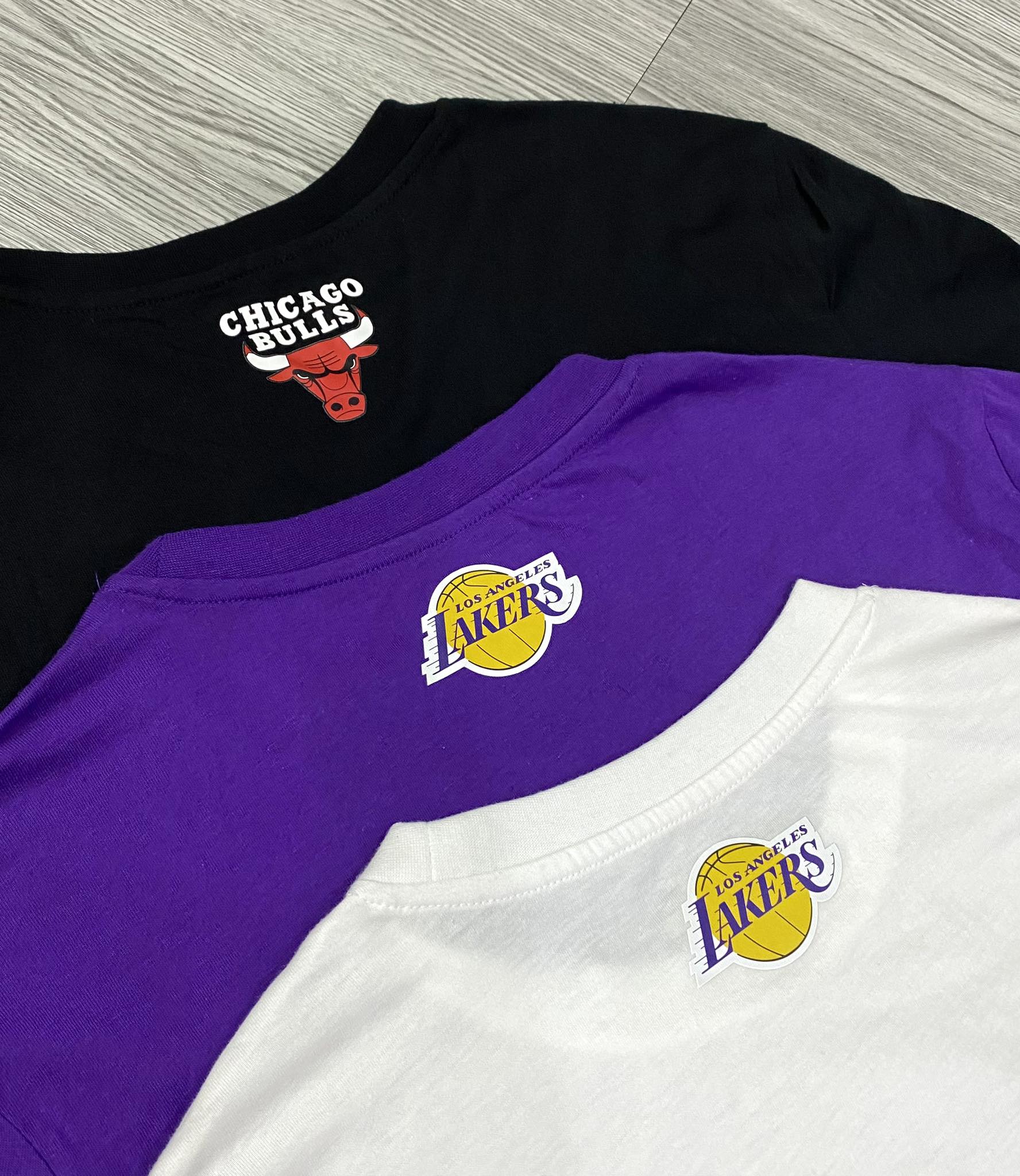 Áo Tshirts Chính Hãng - NBA Polera Manga Corta Laker 'Tím' - NBATS523222-bk1