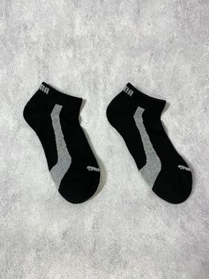 Phụ Kiện Chính Hãng - Tất Puma Men's Socks And Women's Socks Low Black/Grey - PM17