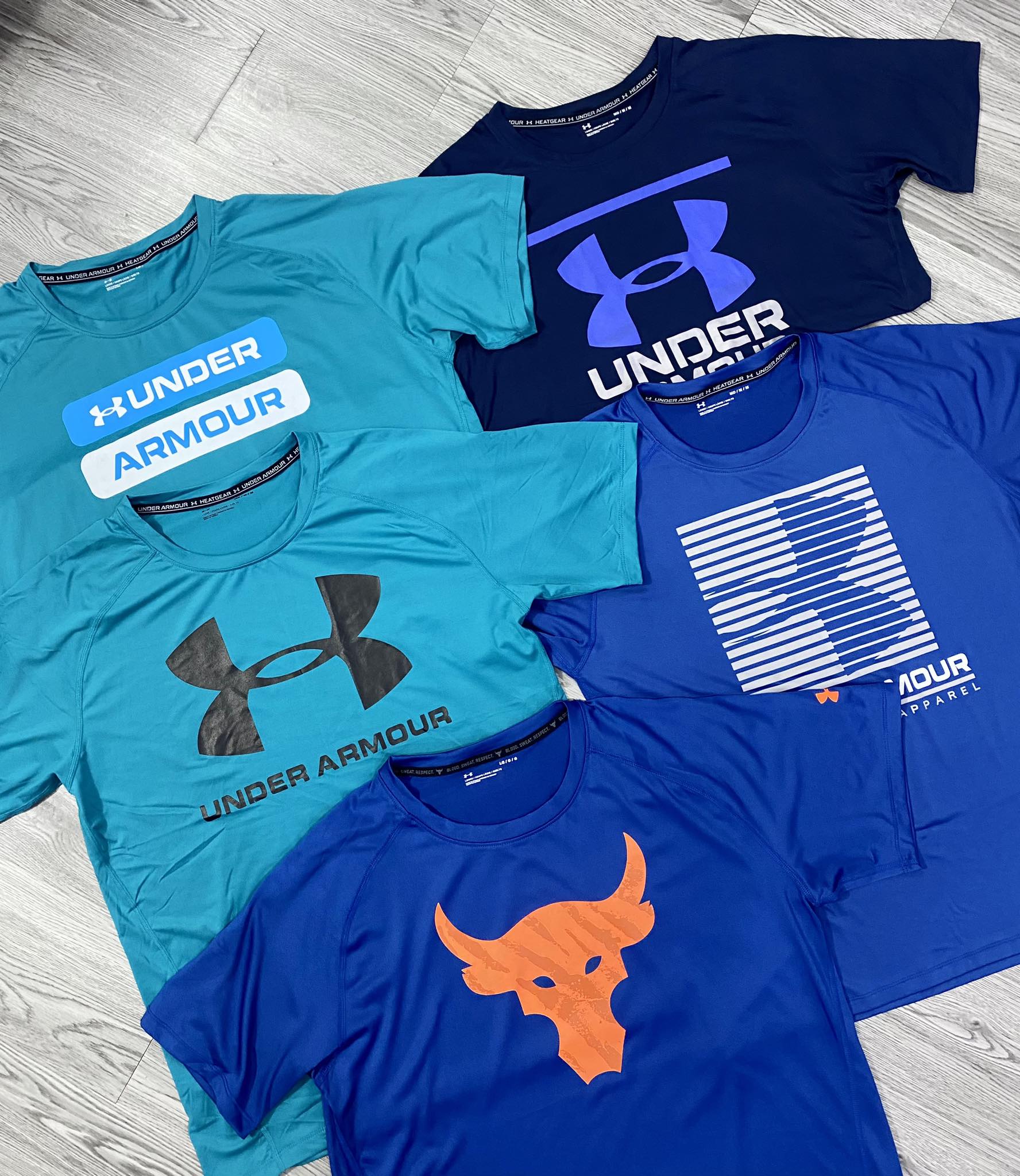 ÁO TSHIRTS CHÍNH HÃNG - Under Armour Men's 'Grey' - 1370952-003