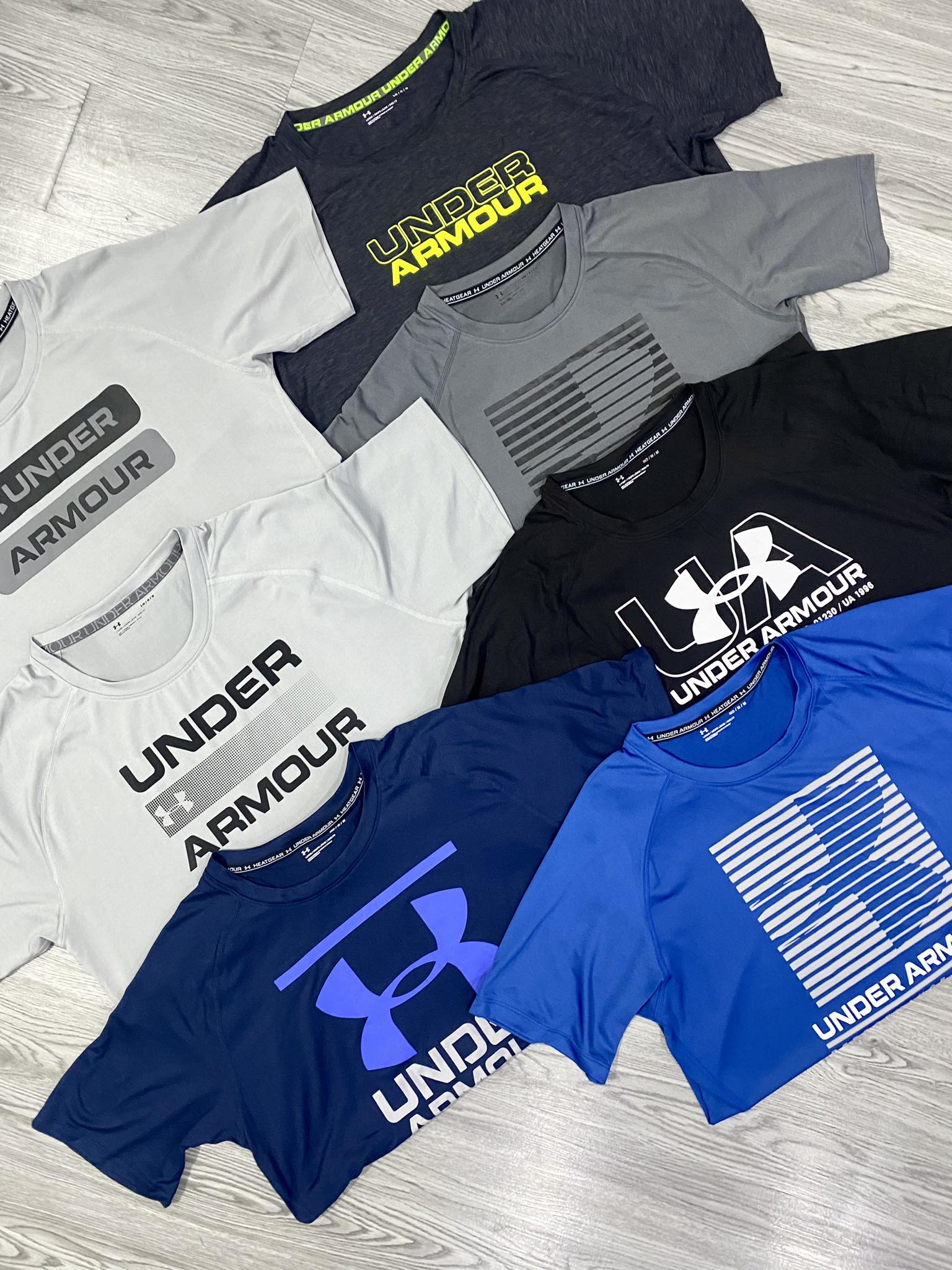 ÁO TSHIRTS CHÍNH HÃNG - Under Armour Men's 'Grey' - 1370952-003