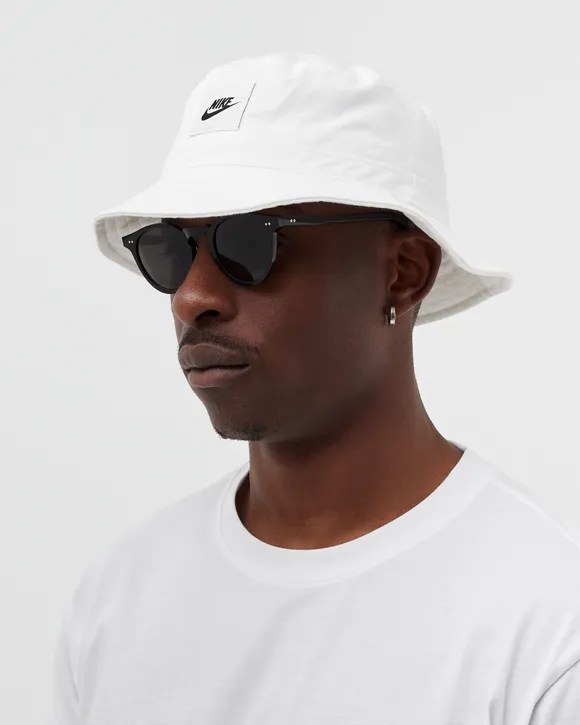 PHỤ KIỆN CHÍNH HÃNG - Mũ Nike Sportswear Futura Mens Bucket Hat White - CK5324-100