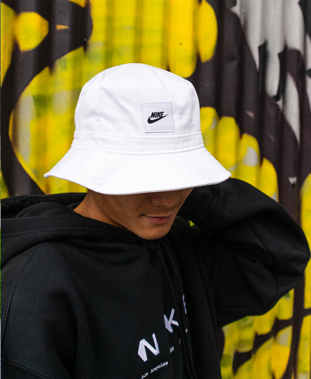 PHỤ KIỆN CHÍNH HÃNG - Mũ Bucket Nike Sportswear Futura Mens Bucket Hat White - CK5324-100