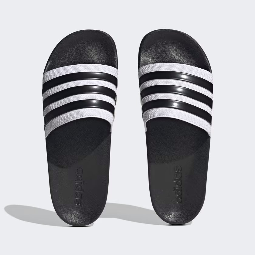 DÉP CHÍNH HÃNG - Adidas Adilette Shower Slides White Black - GZ9508