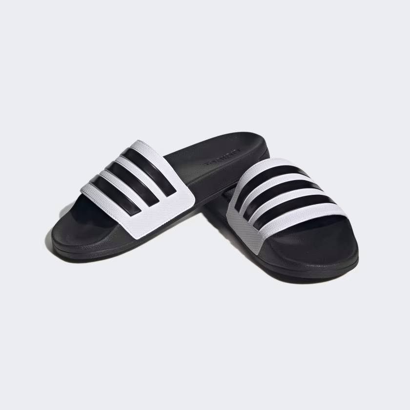 DÉP CHÍNH HÃNG - Adidas Adilette Shower Slides White Black - GZ9508