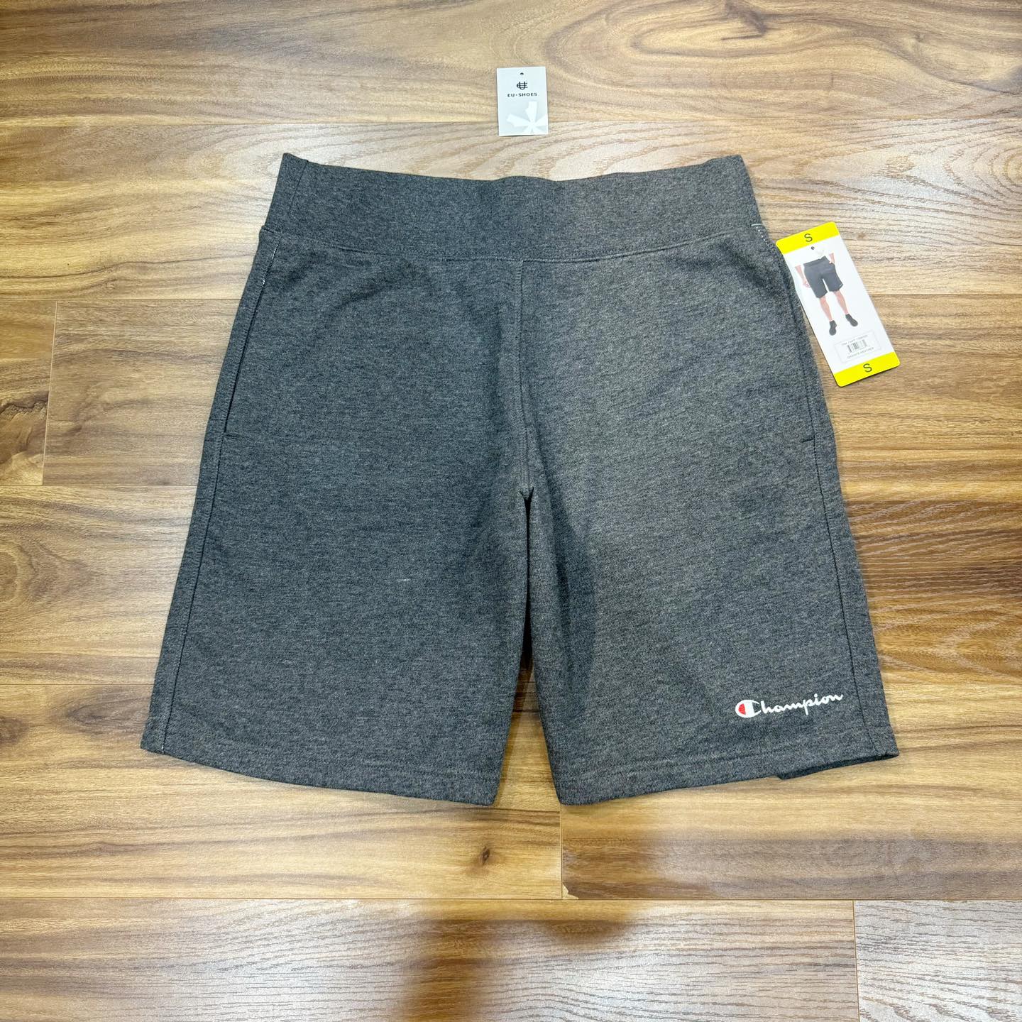 QUẦN SHORTS CHÍNH HÃNG - Champion French Terry Granite Heather - 1368325-Grey