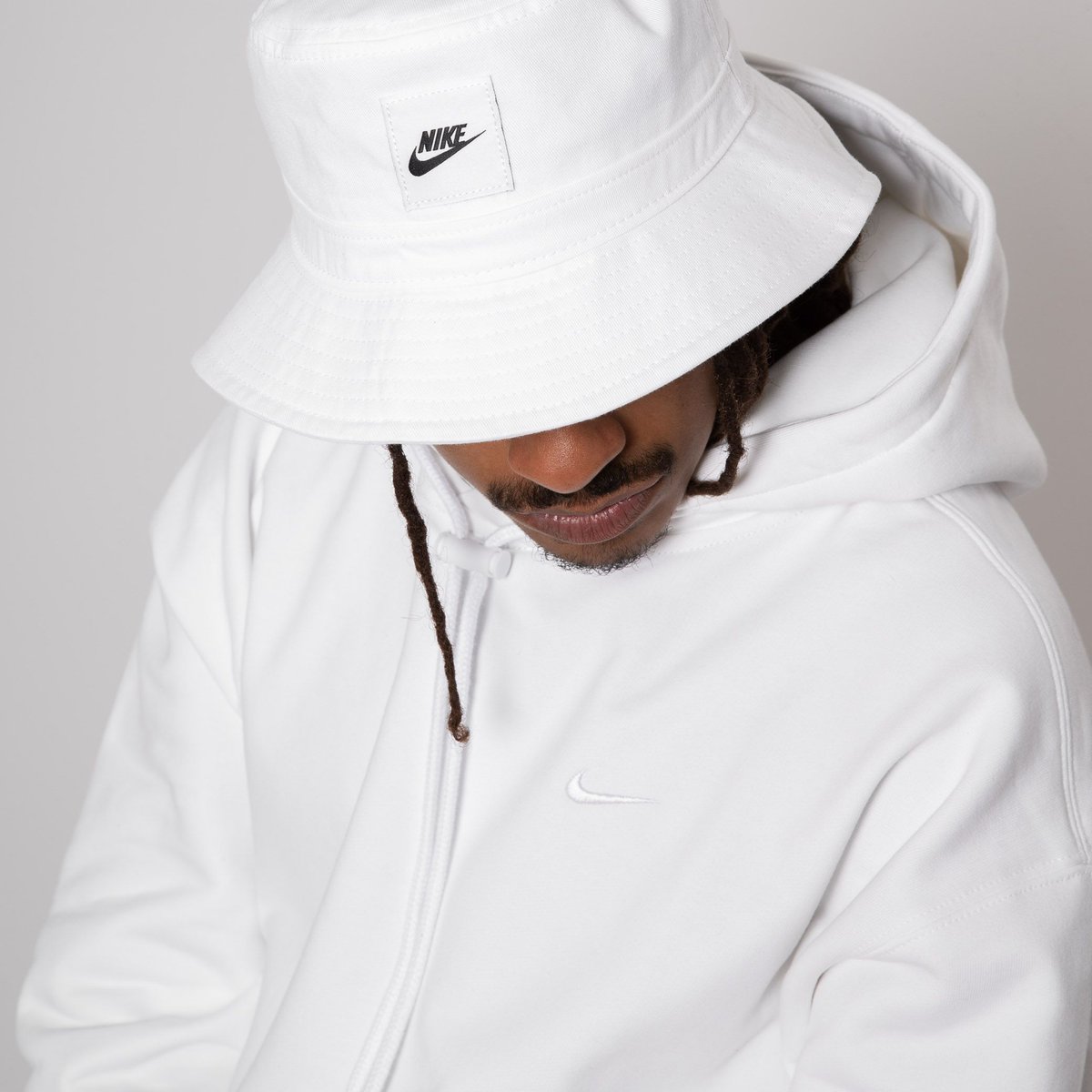 PHỤ KIỆN CHÍNH HÃNG - Mũ Nike Sportswear Futura Mens Bucket Hat White - CK5324-100