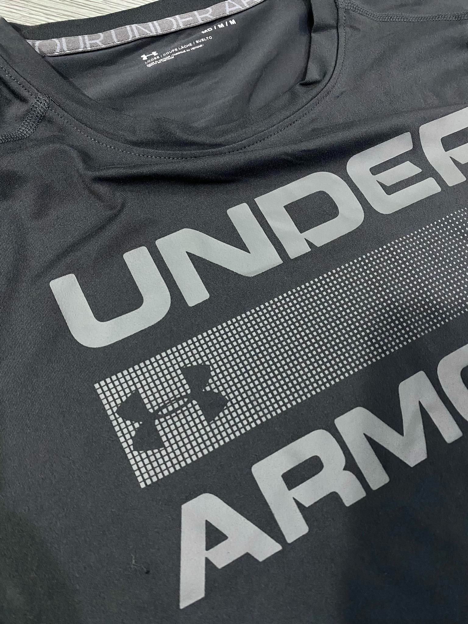 ÁO TSHIRTS CHÍNH HÃNG - Under Armour Men's UA Velocity 'Grey'- 1370952-001