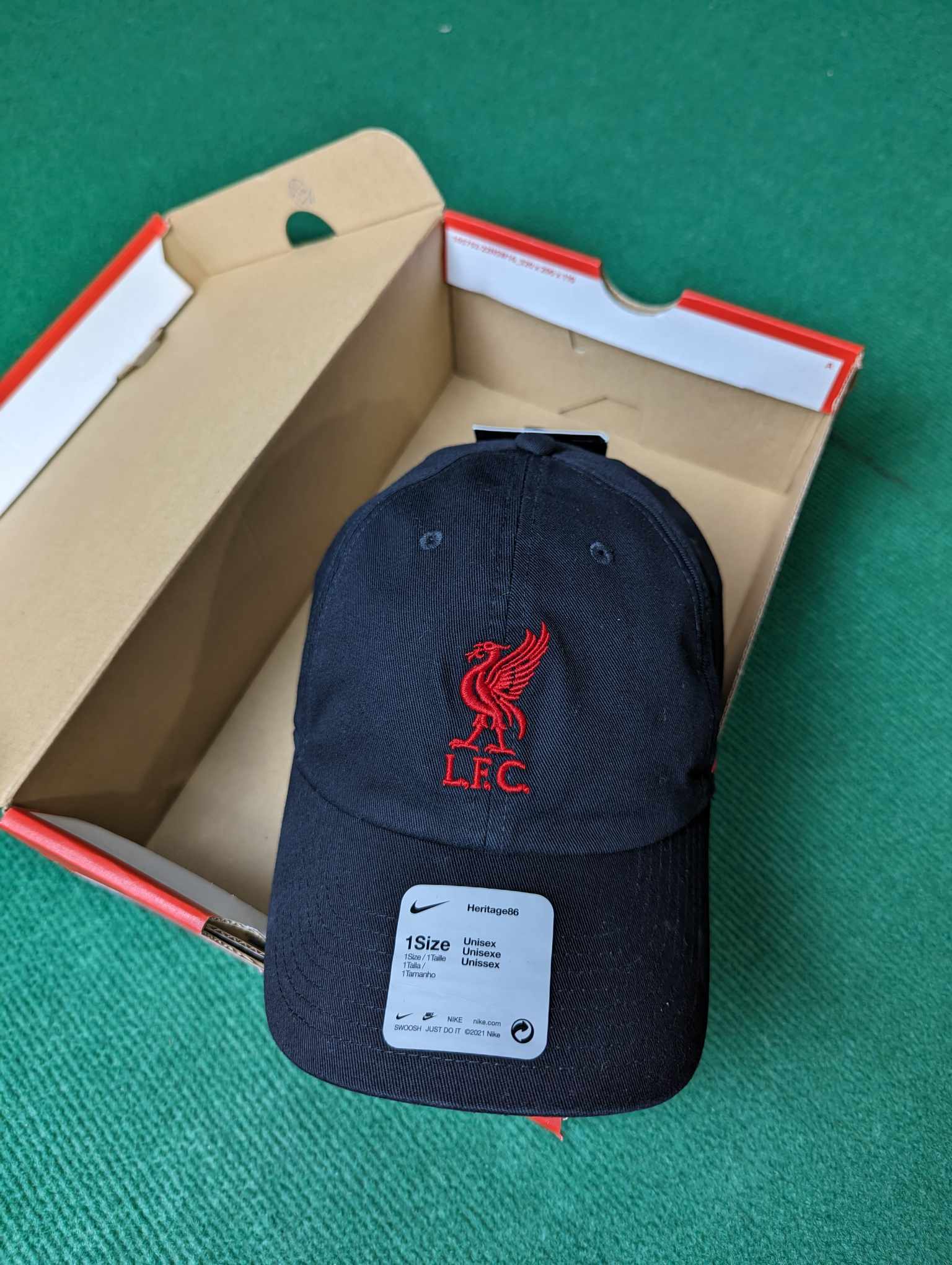 MŨ NÓN CHÍNH HÃNG - Mũ Nike Liverpool F.C. Heritage86 'Black' - DM8909-010