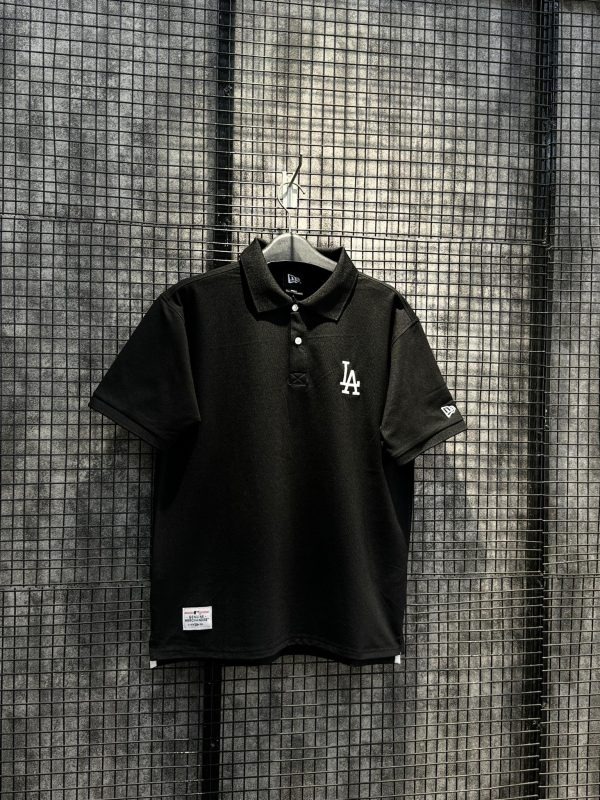 Áo Polo Chính Hãng - New Era Polo LA Basic Black - 13280344